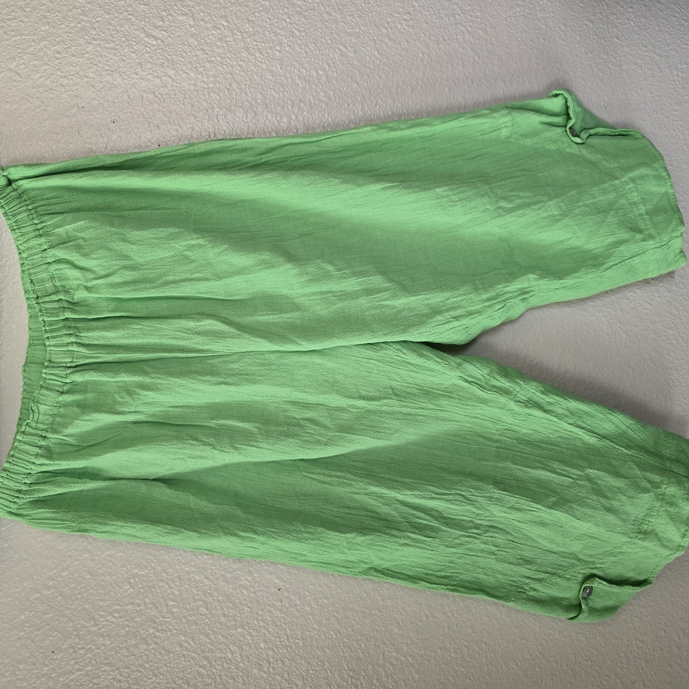 Oh My Gauze! Green Beth Capris